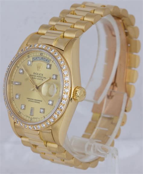 day date rolex sizes|Rolex Day-Date 36mm gold.